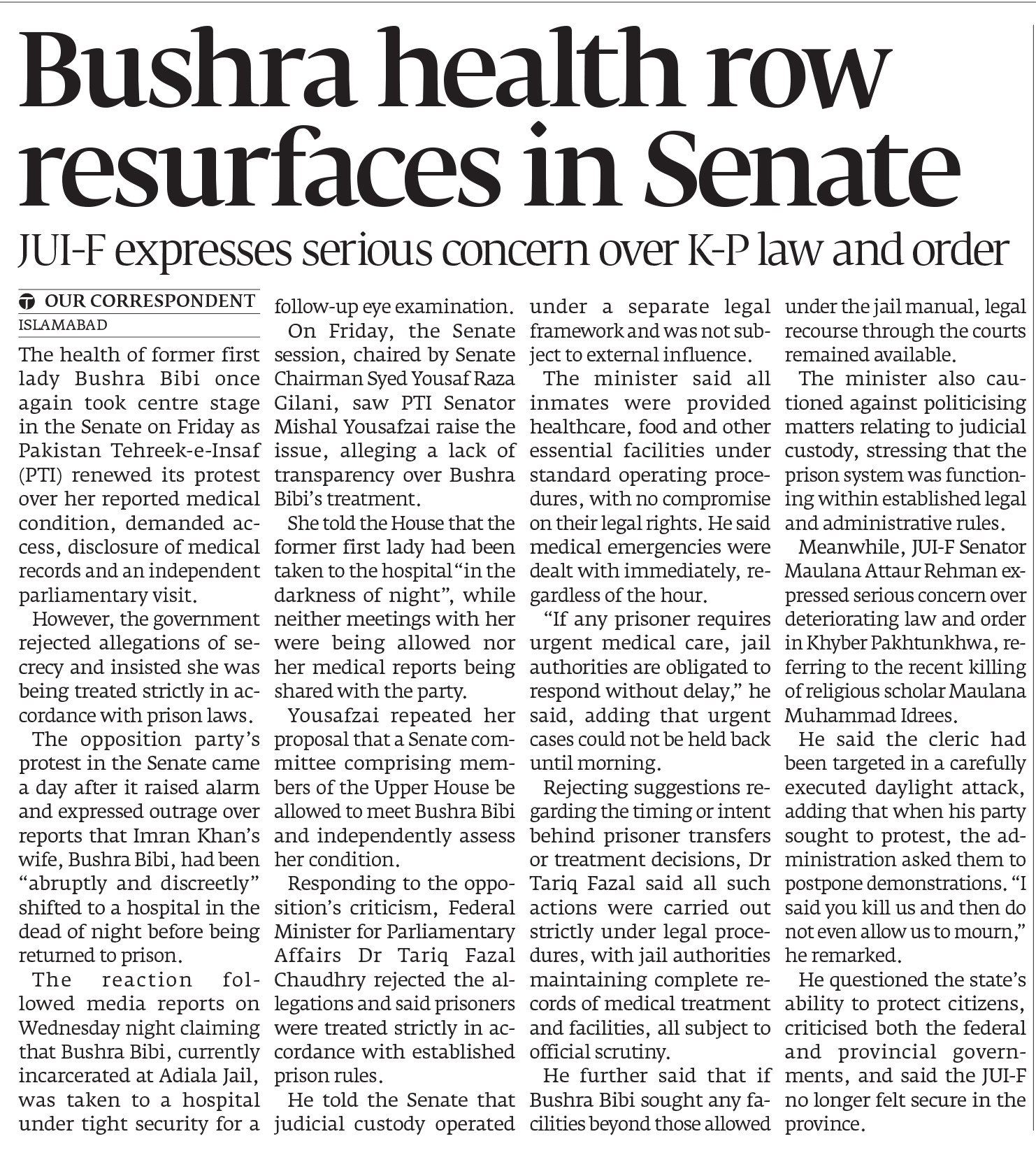 Express Tribune epaper