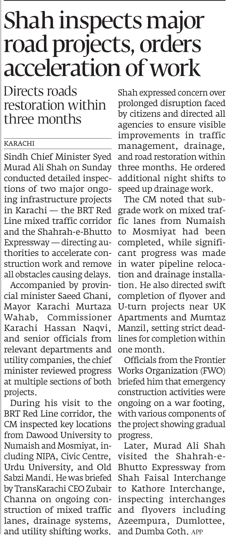 Express Tribune epaper