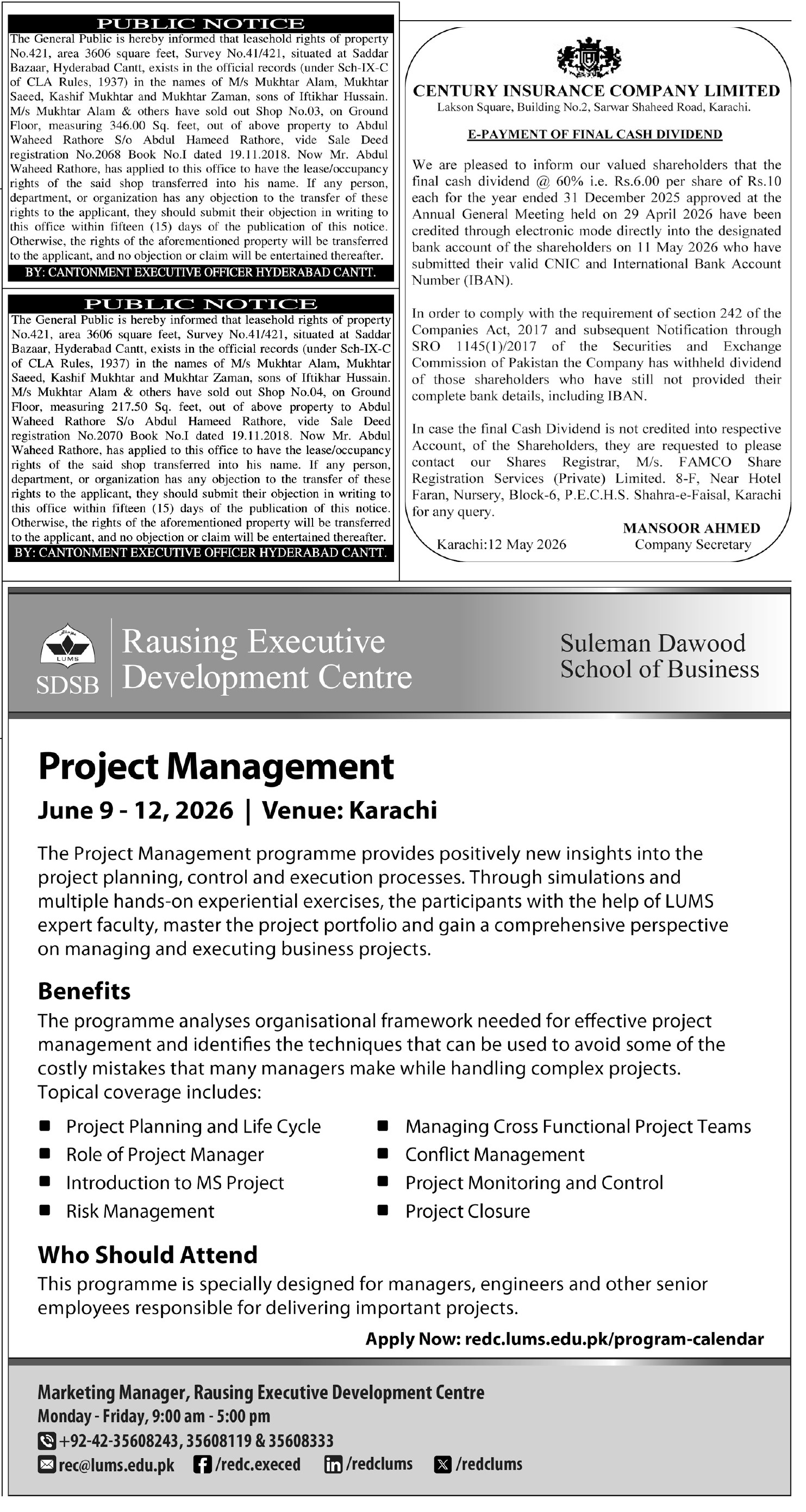 Express Tribune epaper