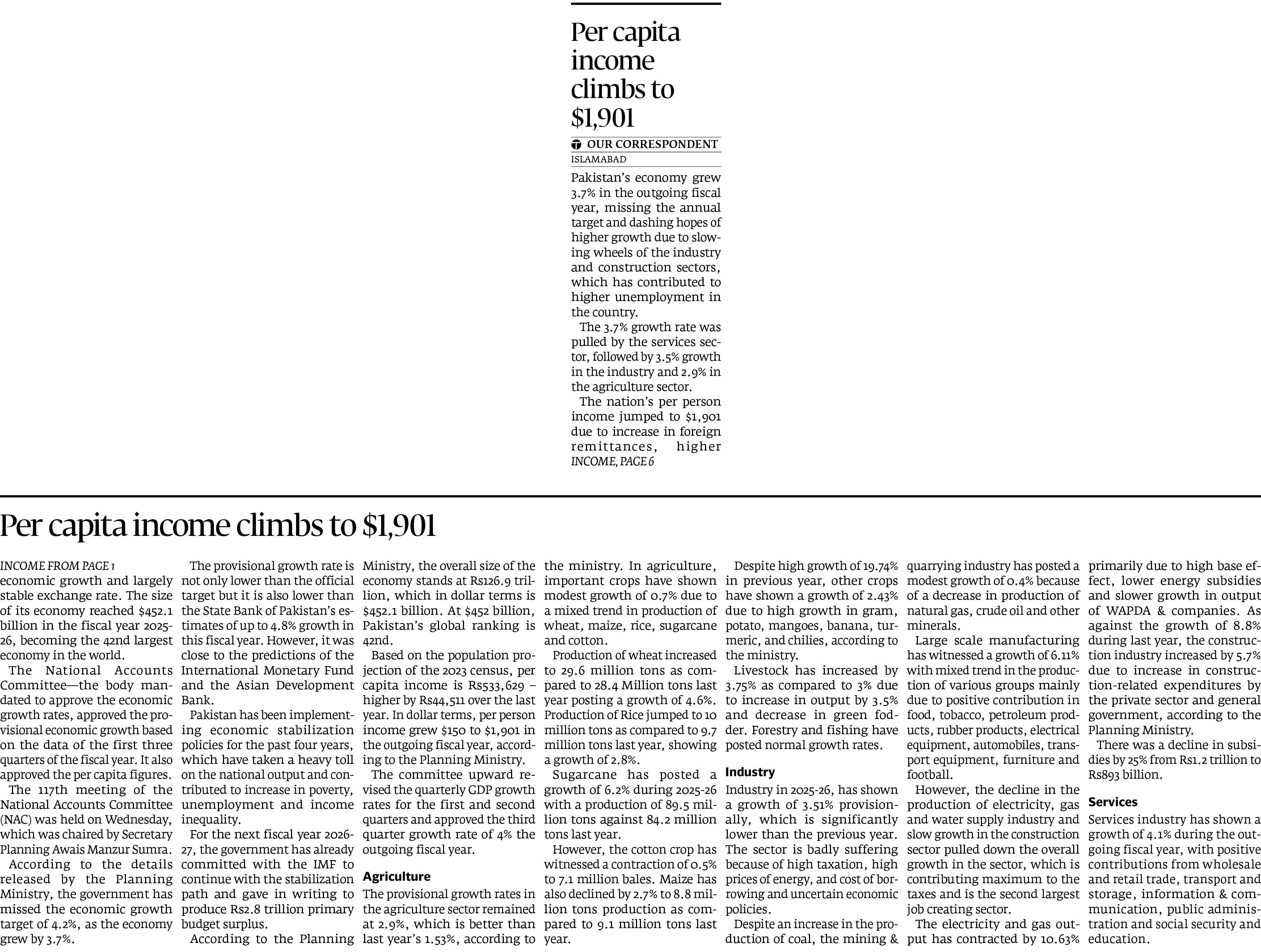 Express Tribune epaper