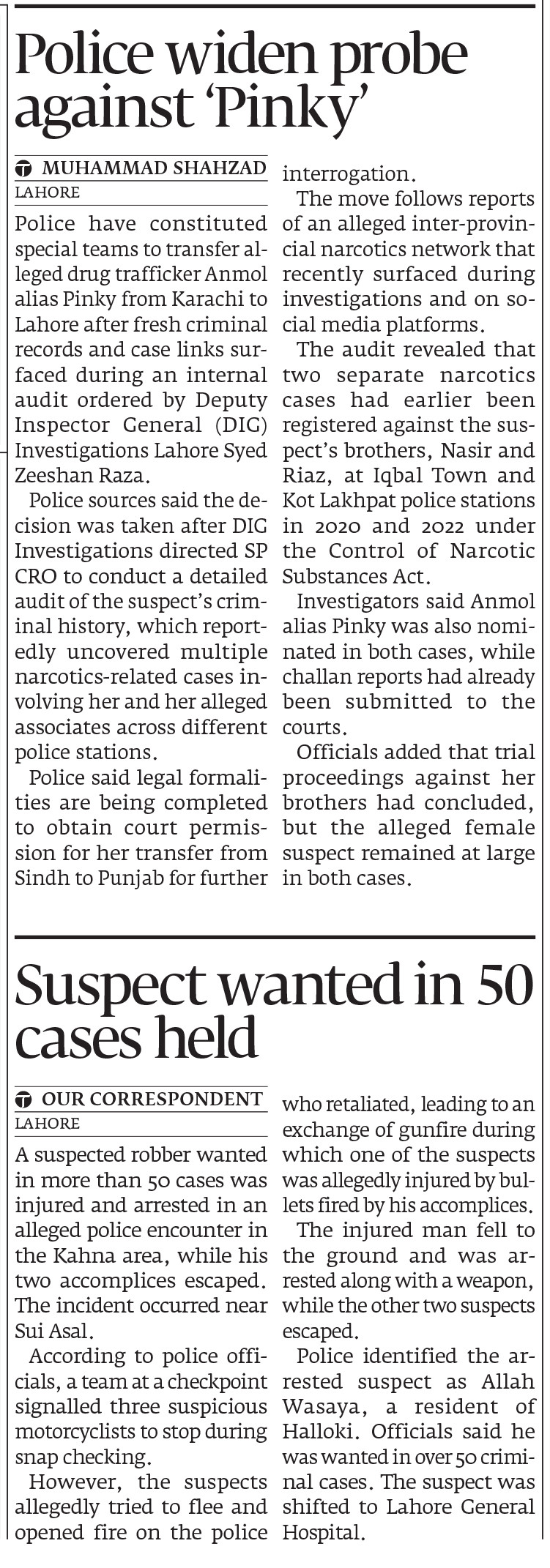 Express Tribune epaper