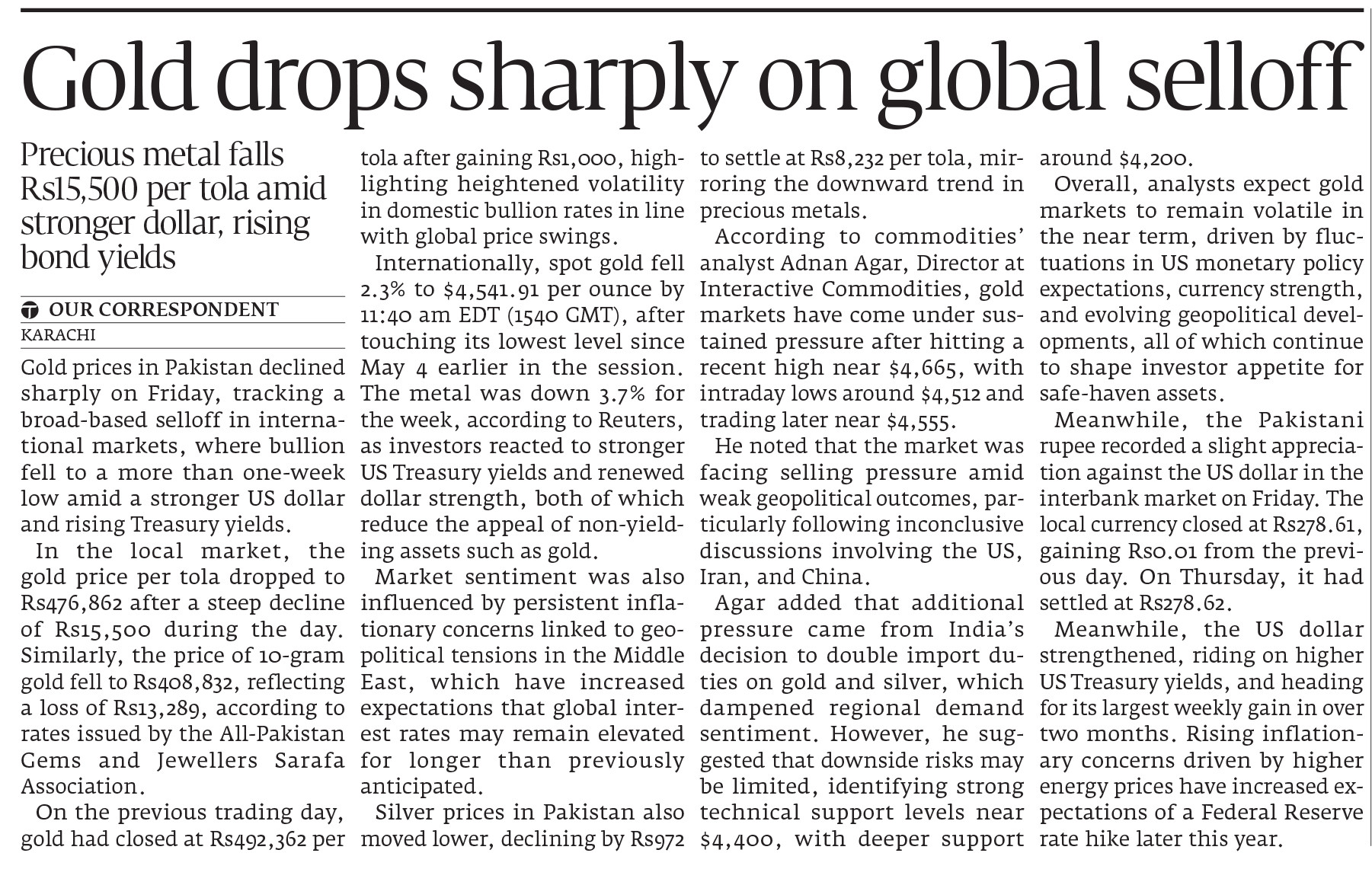 Express Tribune epaper