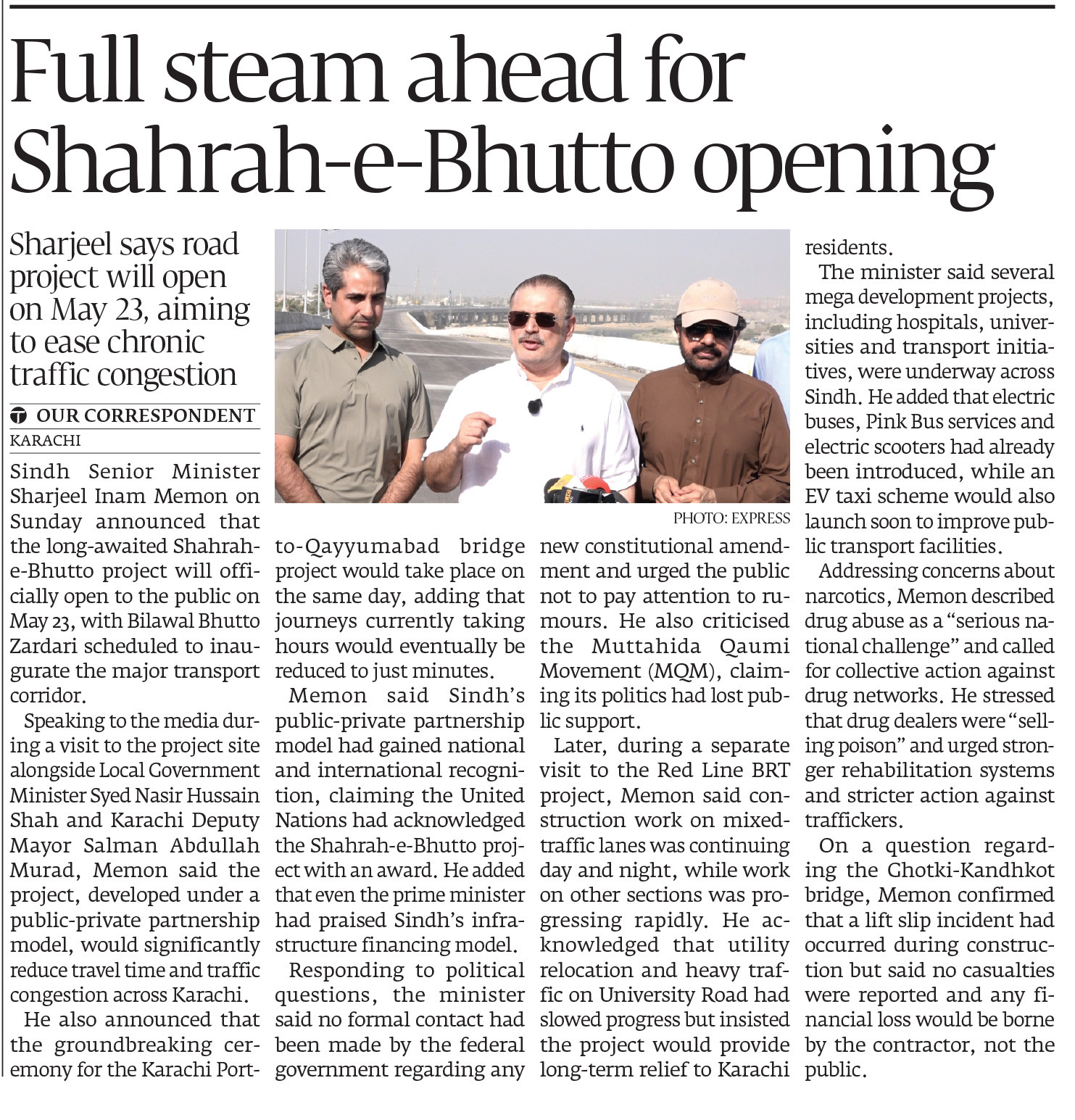 Express Tribune epaper