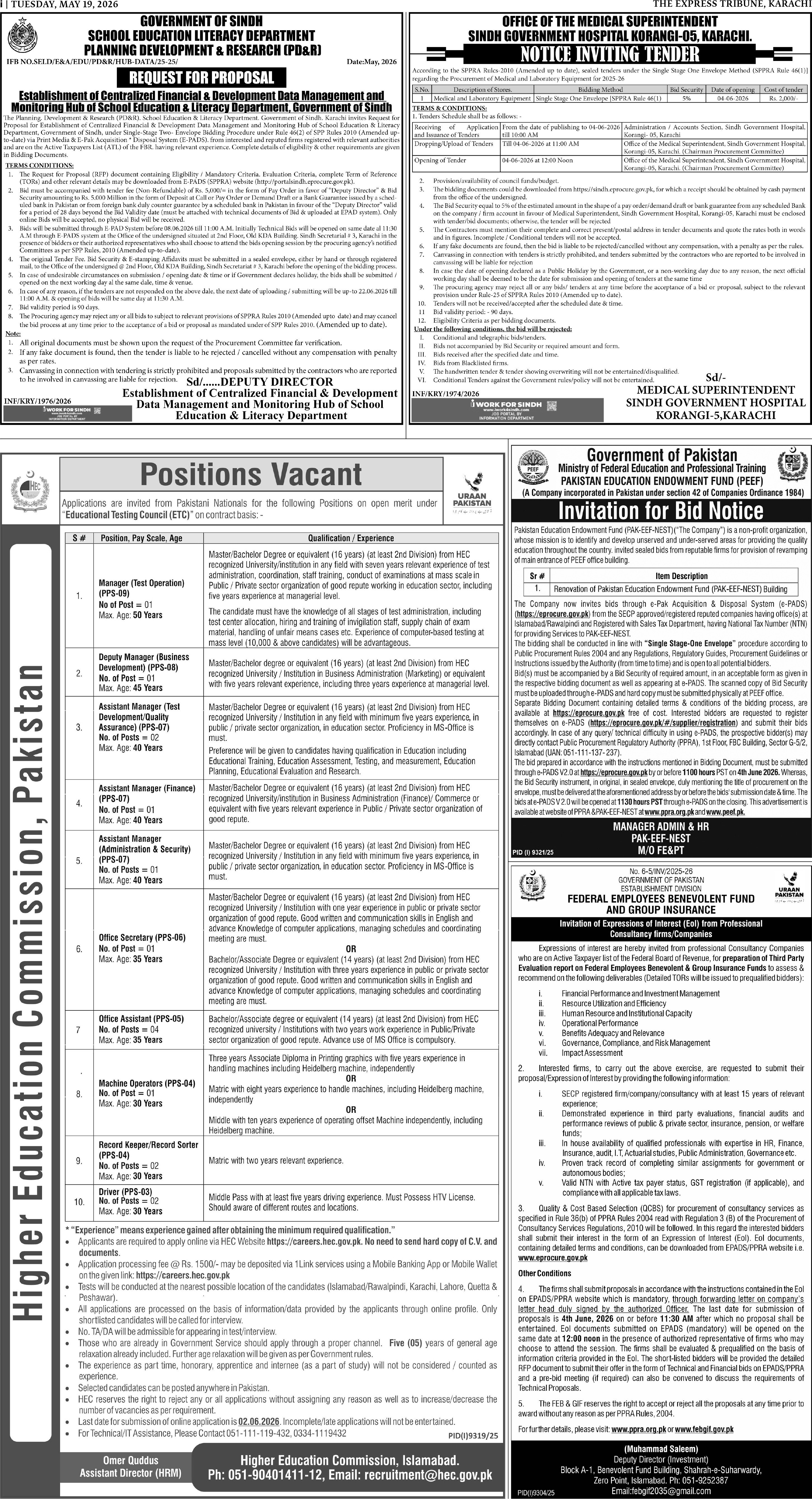 Express Tribune epaper