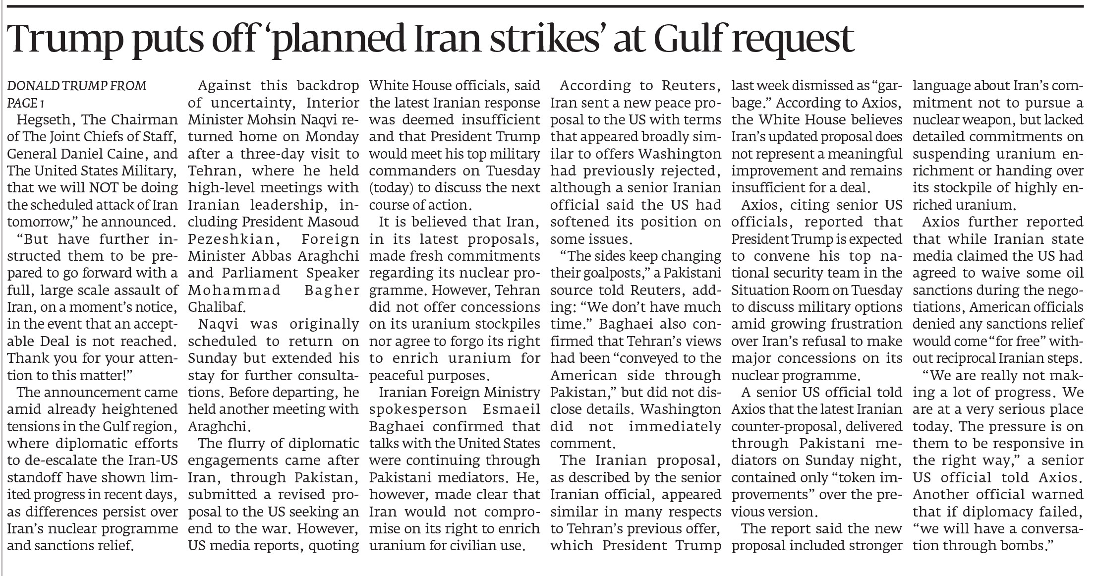 Express Tribune epaper