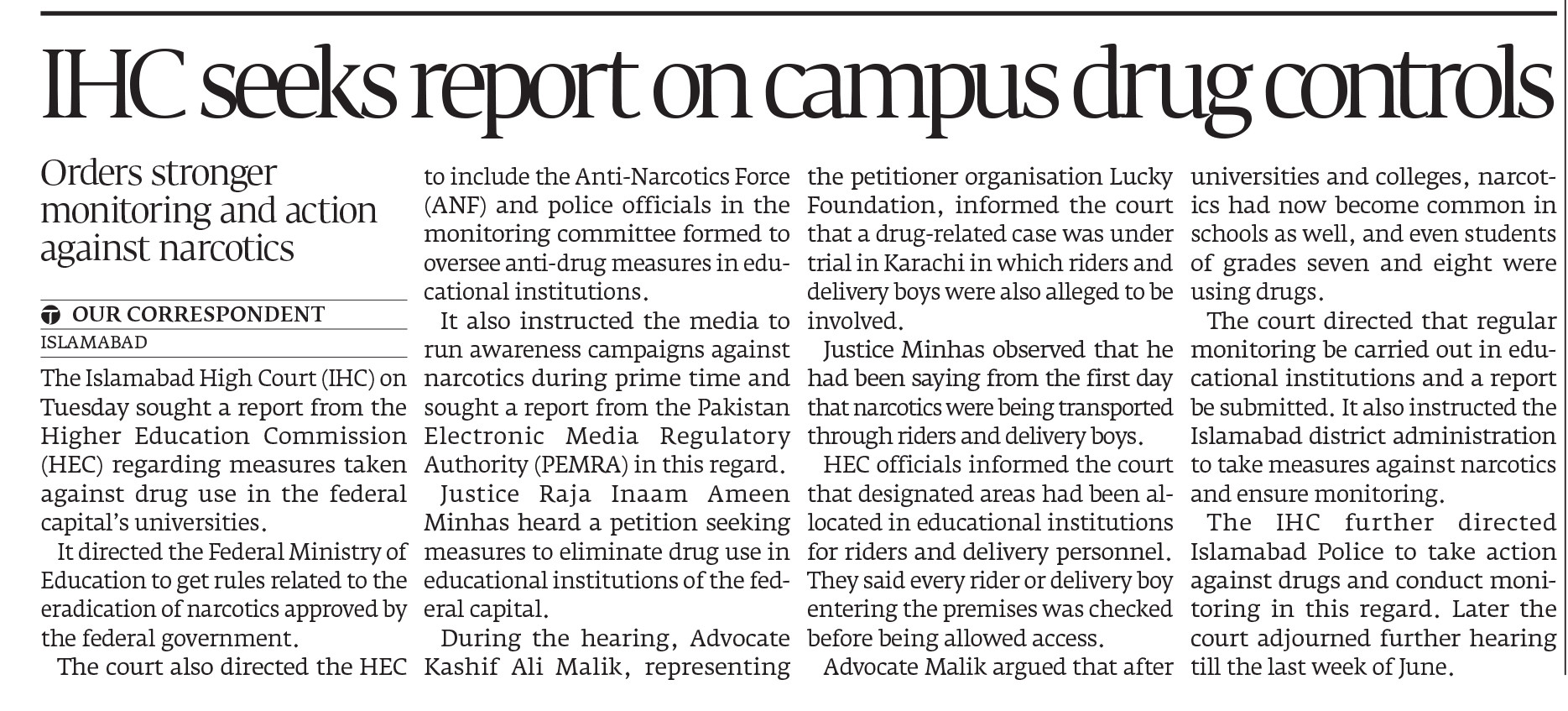 Express Tribune epaper