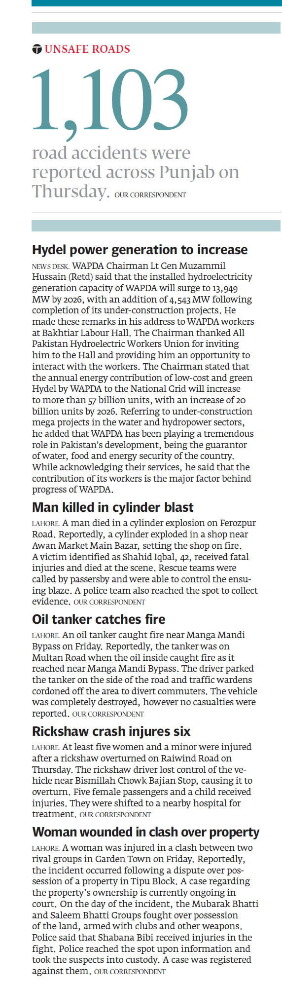 Express Tribune epaper