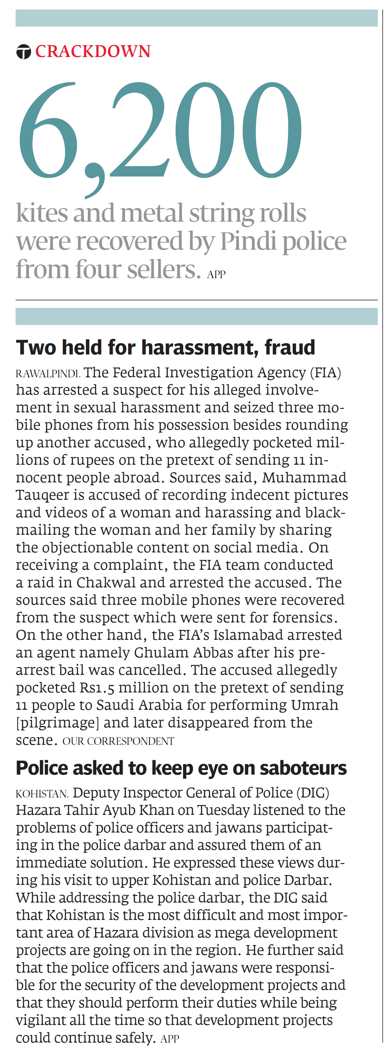 Express Tribune epaper