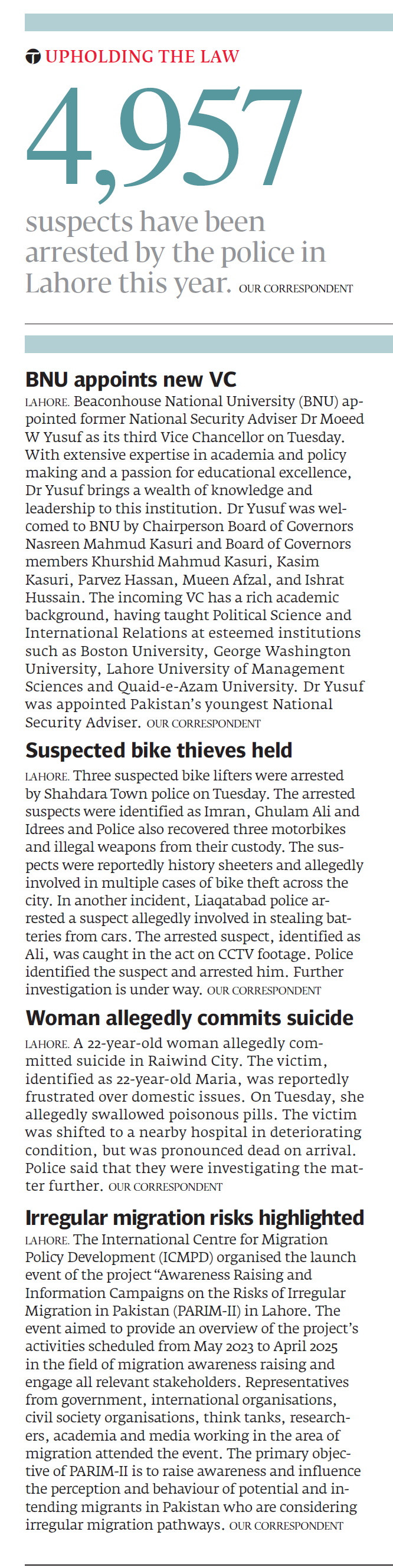 Express Tribune epaper