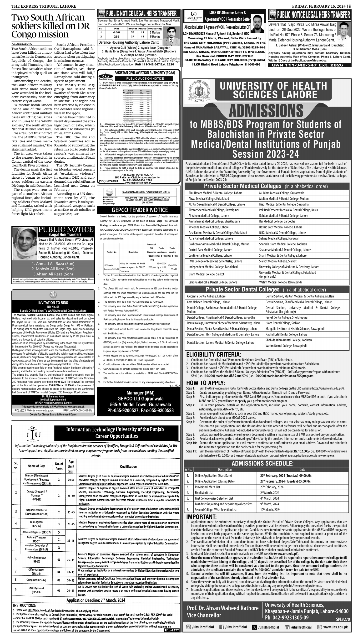 Express Tribune epaper