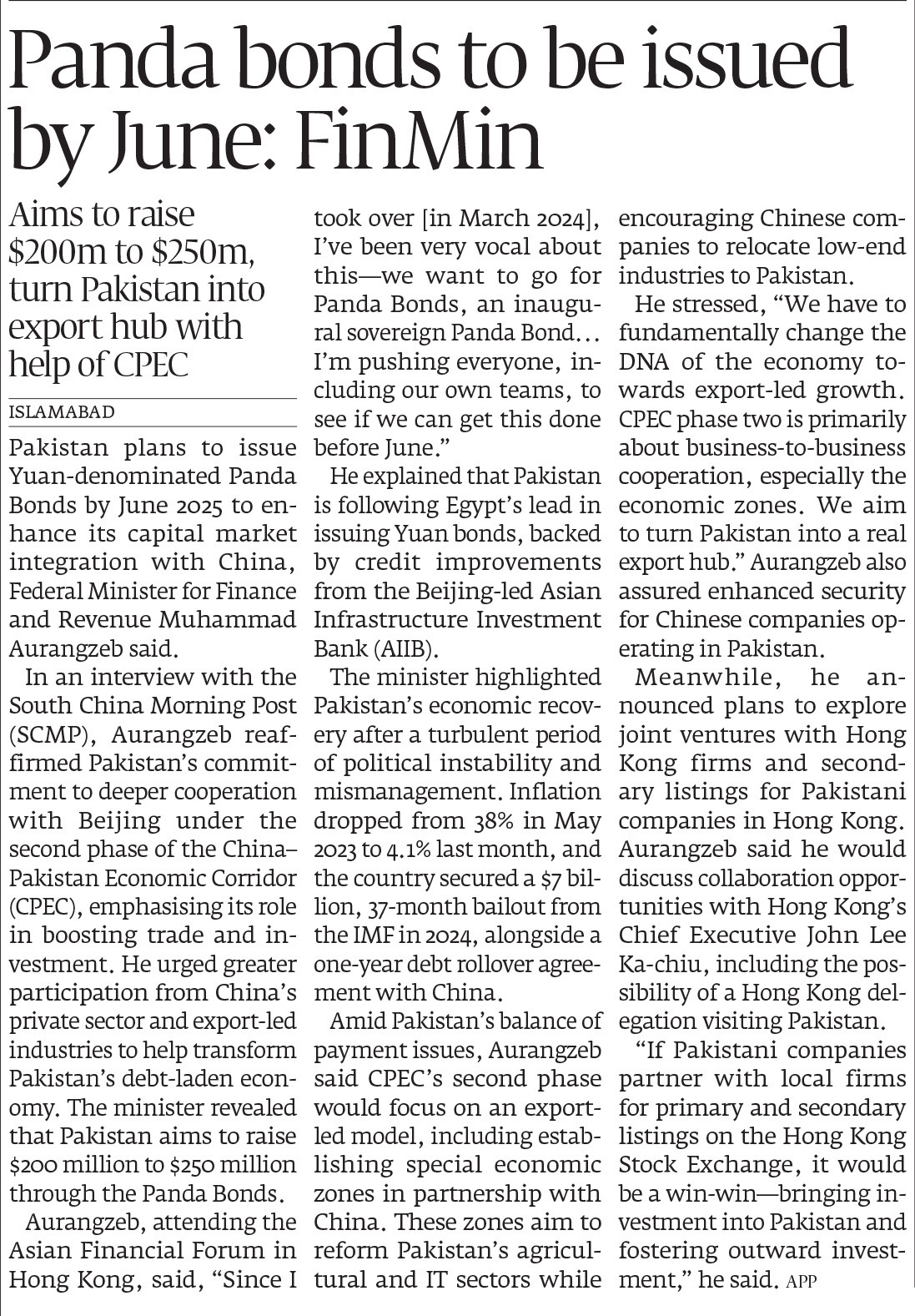 Express Tribune epaper