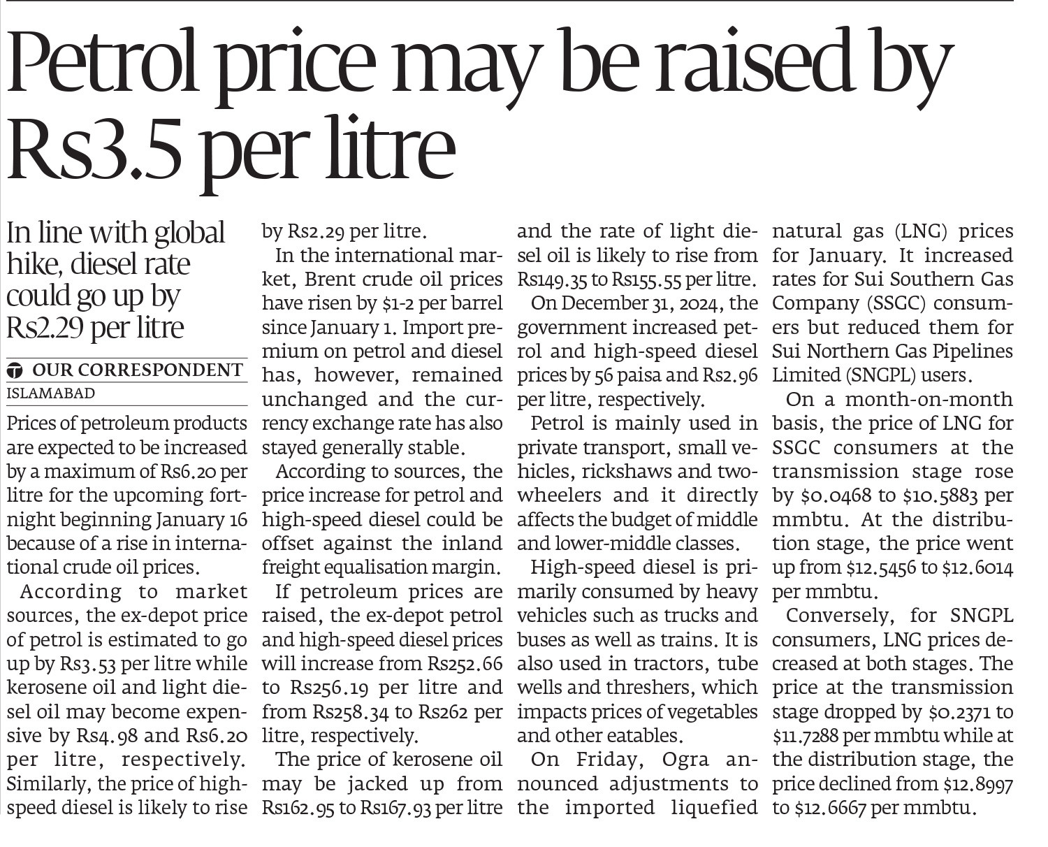 Express Tribune epaper