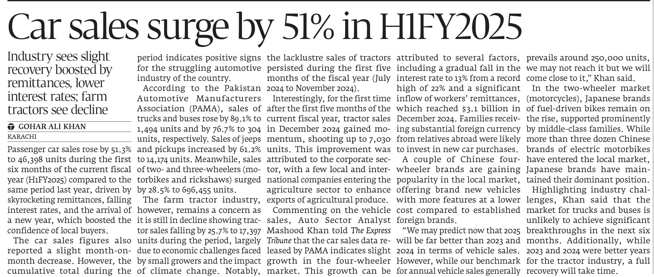 Express Tribune epaper