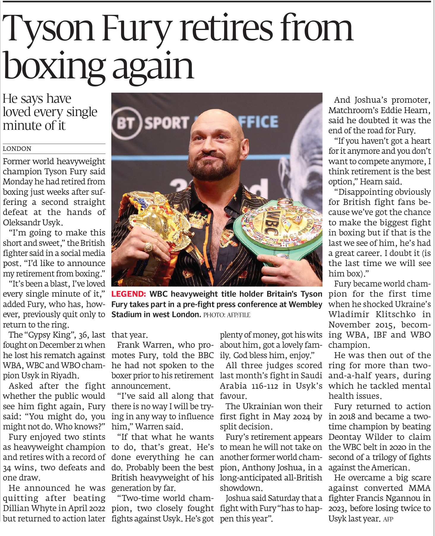 Express Tribune epaper