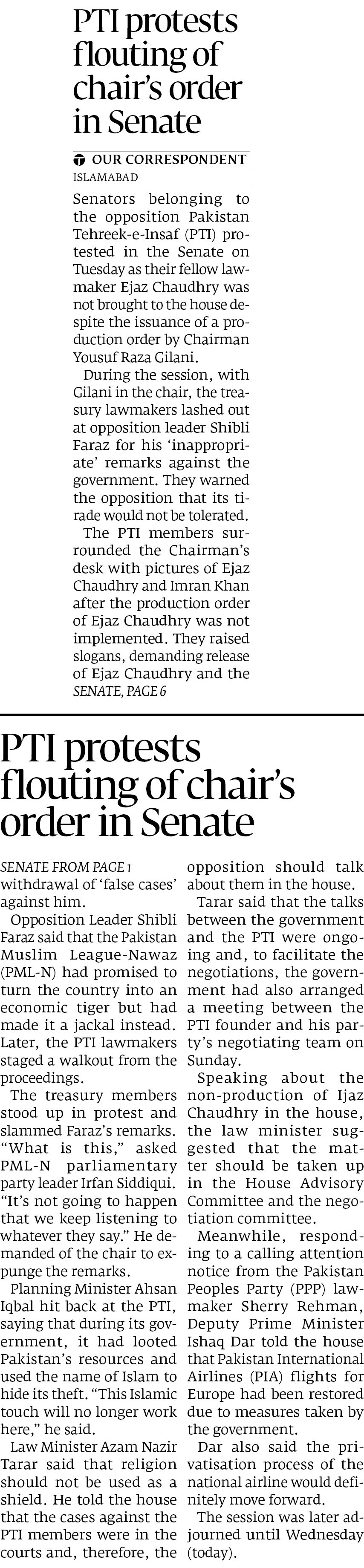 Express Tribune epaper