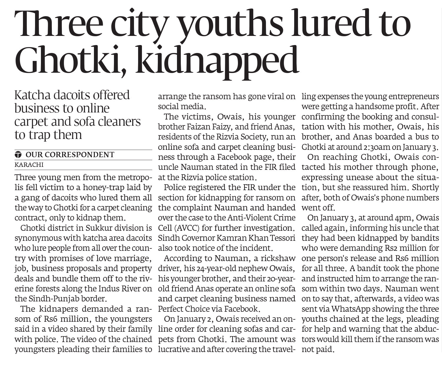 Express Tribune epaper