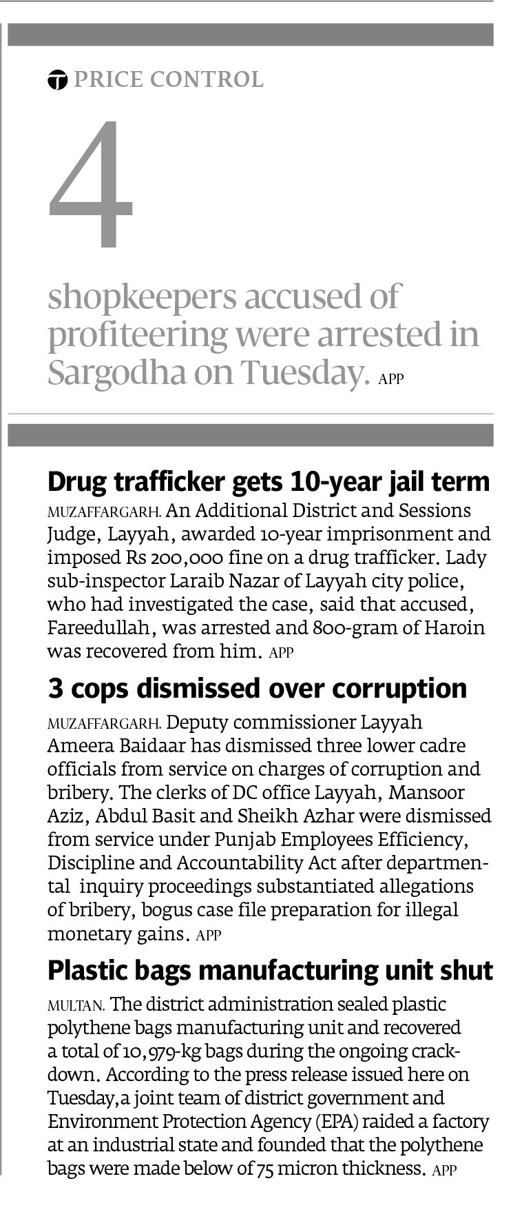 Express Tribune epaper