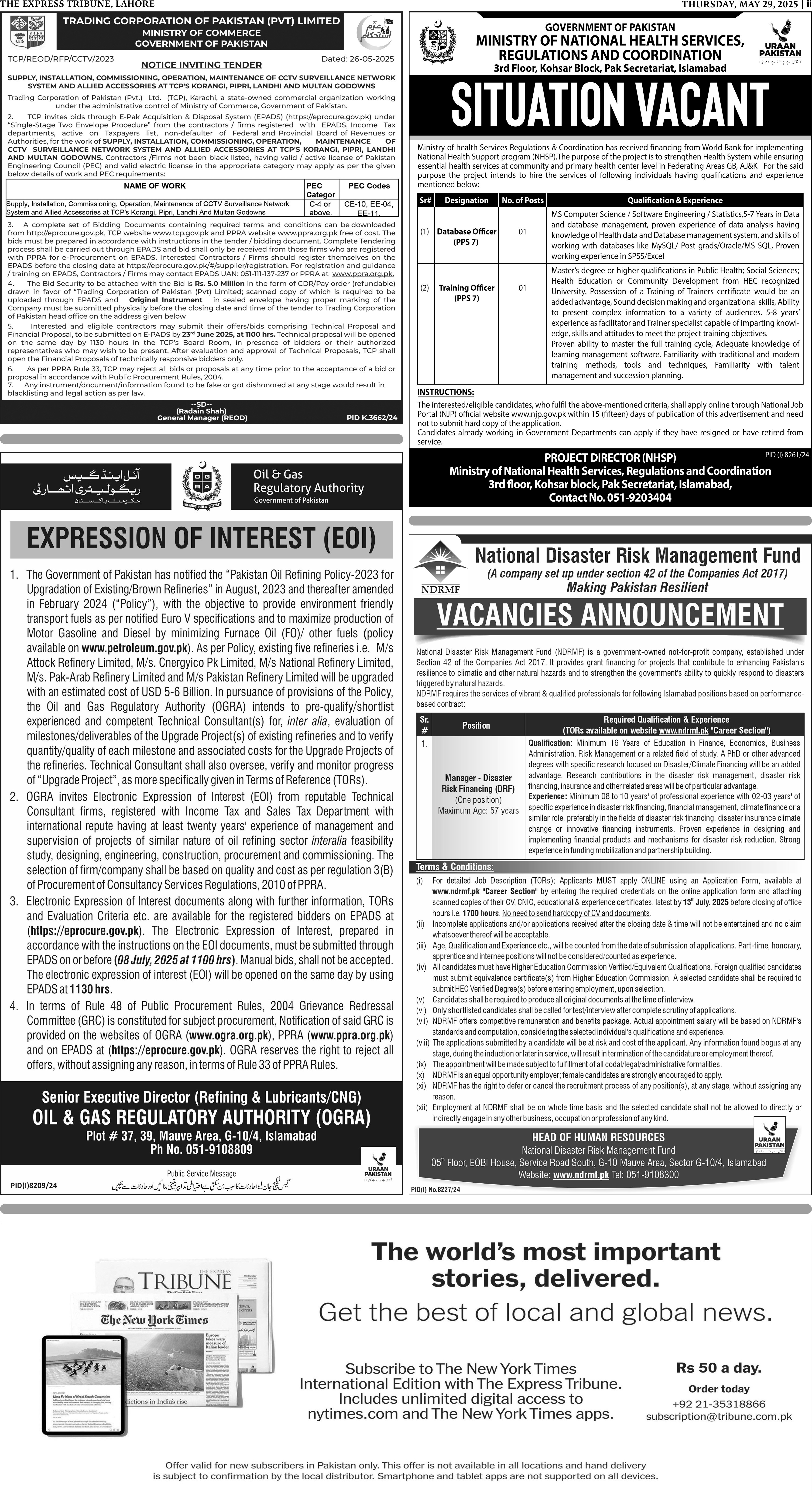 Express Tribune epaper