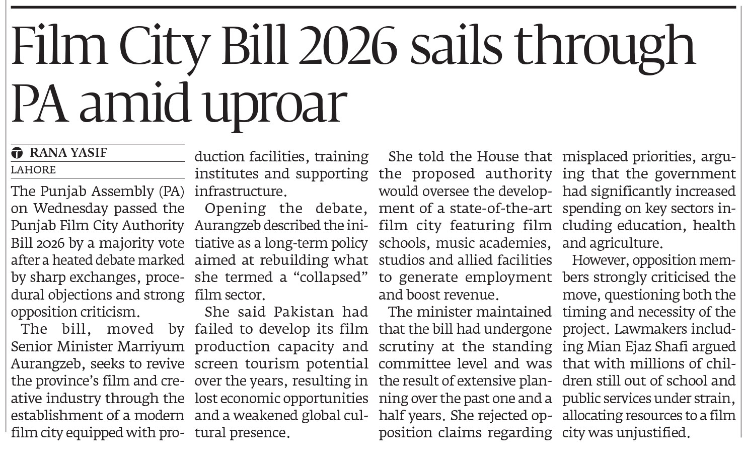 Express Tribune epaper