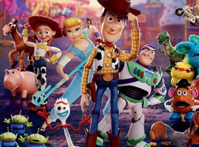 tom hanks confirms toy story 5 recording has begun with behind the scenes photo