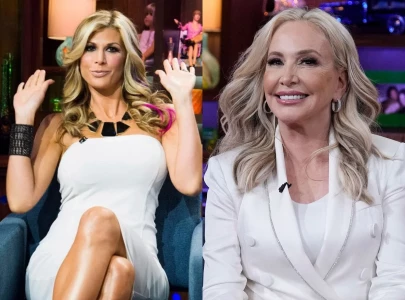 rhoc s alexis bellino and shannon beador face off for john janssen and a gym trainer