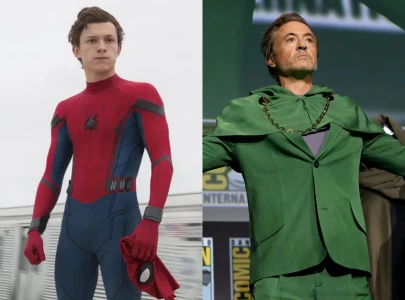 tom holland s spider man meets robert downey jr s doctor doom in avengers doomsday fans are worried