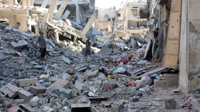 a view of the destroyed buildings and rubble after the israeli military withdrew following a two week offensive from the shujaiya neighbourhood east of gaza city on july 10 2024 photo afp a view of the destroyed buildings and rubble after the israeli military withdrew following a two week offensive from the shujaiya neighbourhood east of gaza city on july 10 2024 photo afp