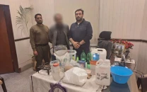 lahore police make major drug bust arrest ice manufacturer