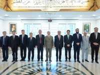 a group photo of vice chairman of the standing committee of the 14th national people s congress cai dafeng with prime minister shehbaz sharif and members of the delegation in islamabad on wednesday may 20 2026 photo x pmo