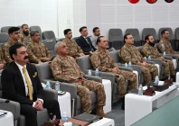 field marshal syed asim munir receives a briefing on the prevailing security environment and operational preparedness during his visit to quetta garrison on saturday photo ispr