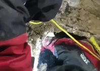 three siblings rescued after falling into sewer in khanewal three siblings rescued after falling into sewer in khanewal