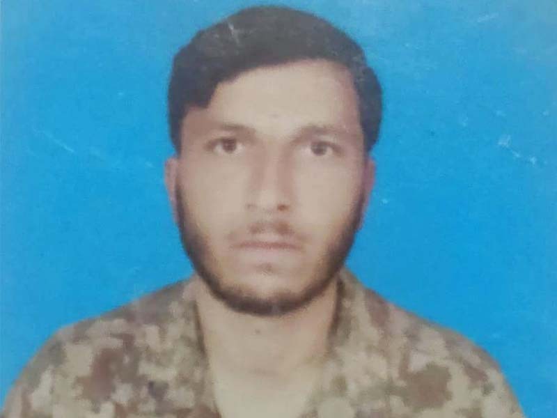 34 year old naik dil faraz was a resident of village panjkot in muzaffarabad photo ispr