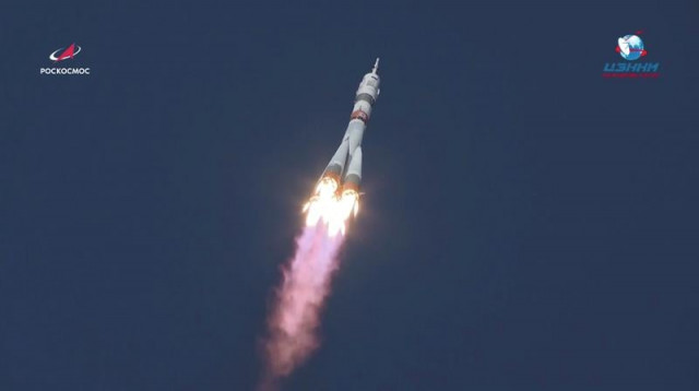one american two russians blast off to international space station one american two russians blast off to international space station