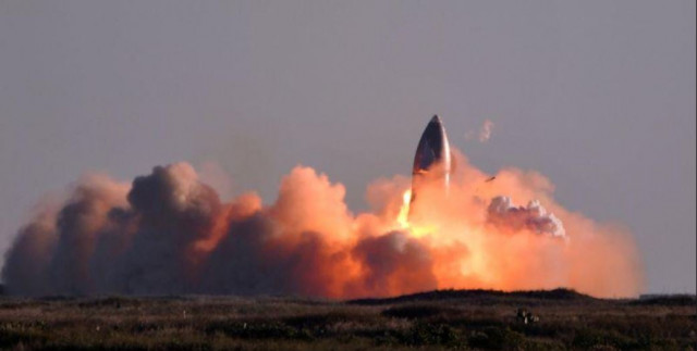 spacex s starship prototype explodes on landing after test launch spacex s starship prototype explodes on landing after test launch