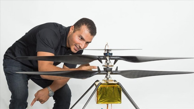 meet the palestinian engineer behind helicopter flight on mars meet the palestinian engineer behind helicopter flight on mars