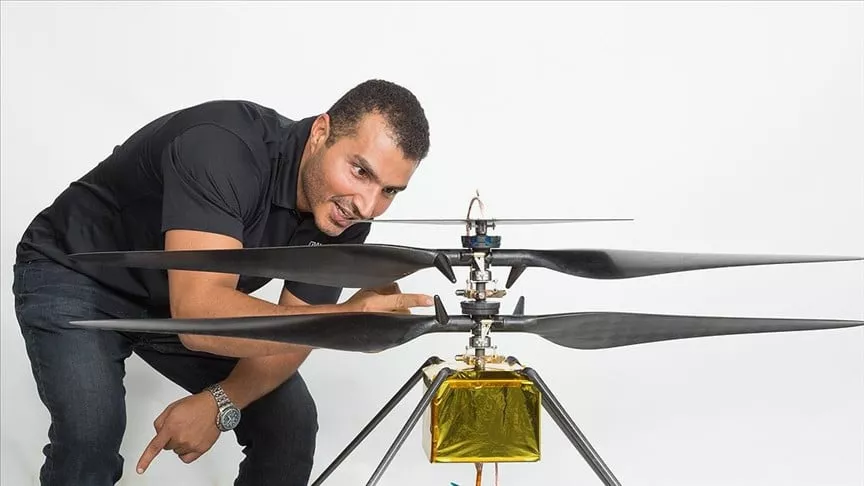 meet the palestinian engineer behind helicopter flight on mars meet the palestinian engineer behind helicopter flight on mars