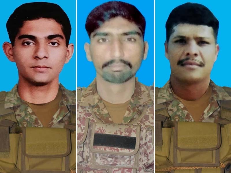 three soldiers martyred in north waziristan ied attack