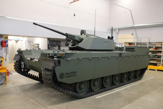 type x combat photo milrem robotics type x combat photo milrem robotics