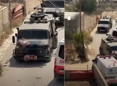 israeli military investigates palestinian man tied to jeep in west bank raid