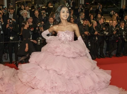from instagram to cannes indian influencer nancy tyagi flaunts her creations at biggest stage from instagram to cannes indian influencer nancy tyagi flaunts her creations at biggest stage