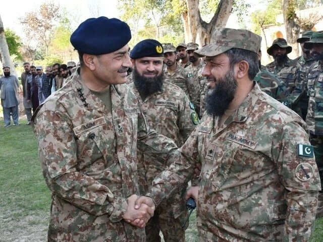 chief of army staff coas general asim munir on his visit to bannu in khyber pakhtunkhwa on march 6 2025 courtesy ispr chief of army staff coas general asim munir on his visit to bannu in khyber pakhtunkhwa on march 6 2025 courtesy ispr