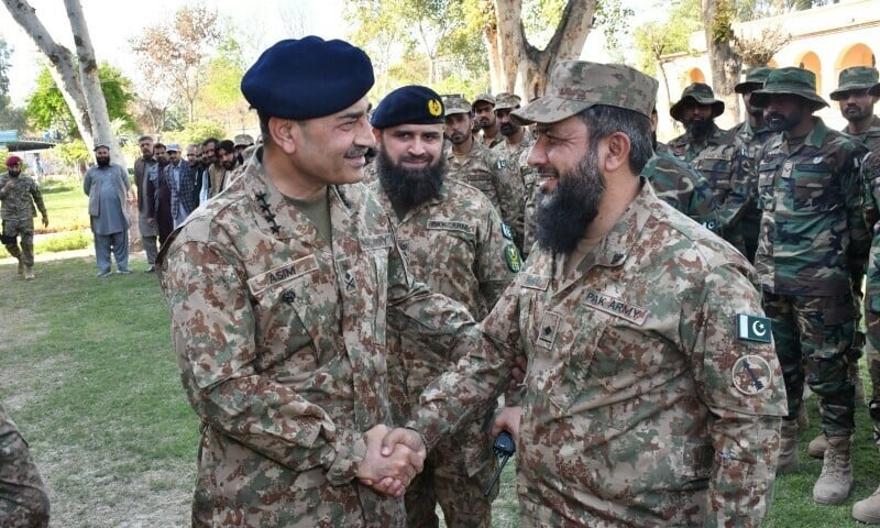 chief of army staff coas general asim munir on his visit to bannu in khyber pakhtunkhwa on march 6 2025 courtesy ispr