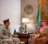 coas general asim munir met saudi crown prince muhammad bin salman in riyadh saudi arabia on november 6 2024 photo app