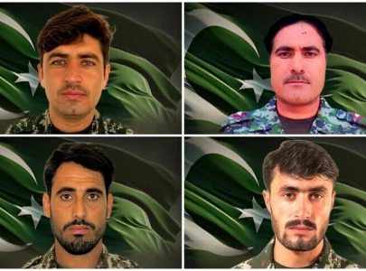 five terrorists killed four soldiers martyred in south waziristan ispr