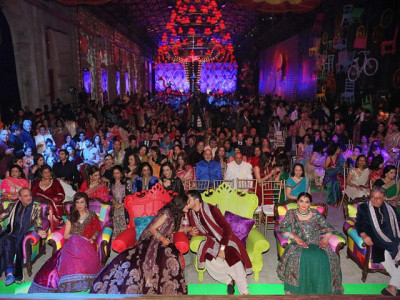 indian millionaire splashes record 14million on son s wedding indian millionaire splashes record 14million on son s wedding