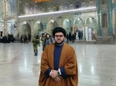 hassan nasrallah s son spotted in iran wearing late father s turban