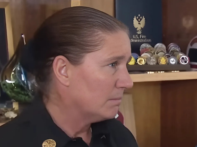 lafd refutes rumours of fire chief kristin crowley s dismissal