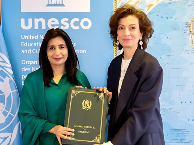 mumtaz zahra baloch presents credentials as pakistan s unesco delegate