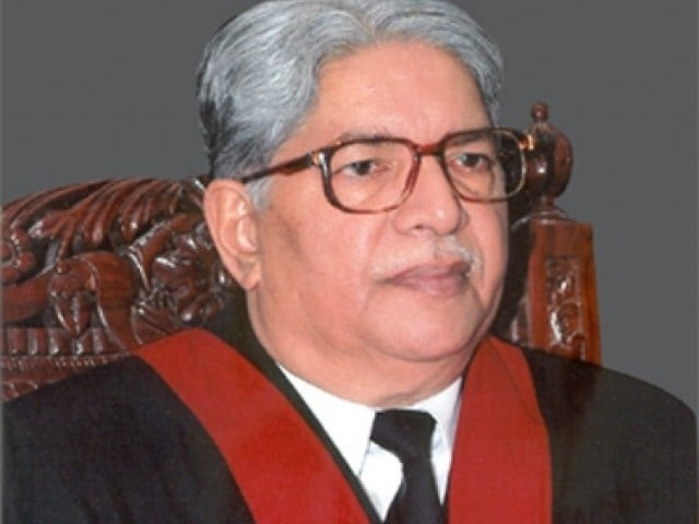 justice retd zahid hussain photo express justice retd zahid hussain photo express