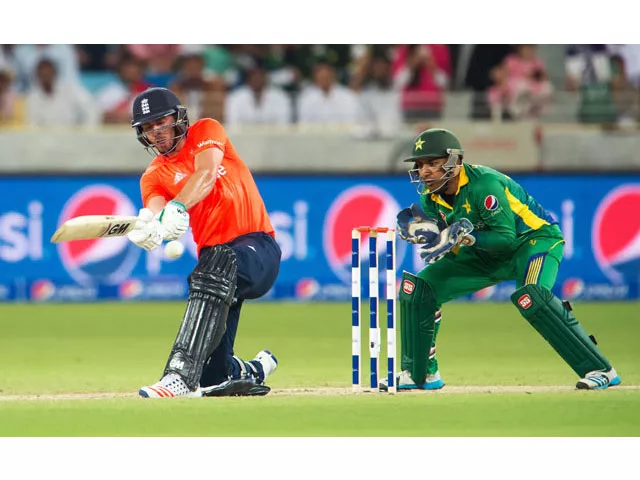 england 039 s james vince l plays a shot while pakistan 039 s wicket keeper sarfraz ahmed watches during the second t20 cricket match between pakistan and england at the dubai international cricket stadium in dubai on november 27 2015 photo afp england 039 s james vince l plays a shot while pakistan 039 s wicket keeper sarfraz ahmed watches during the second t20 cricket match between pakistan and england at the dubai international cricket stadium in dubai on november 27 2015 photo afp